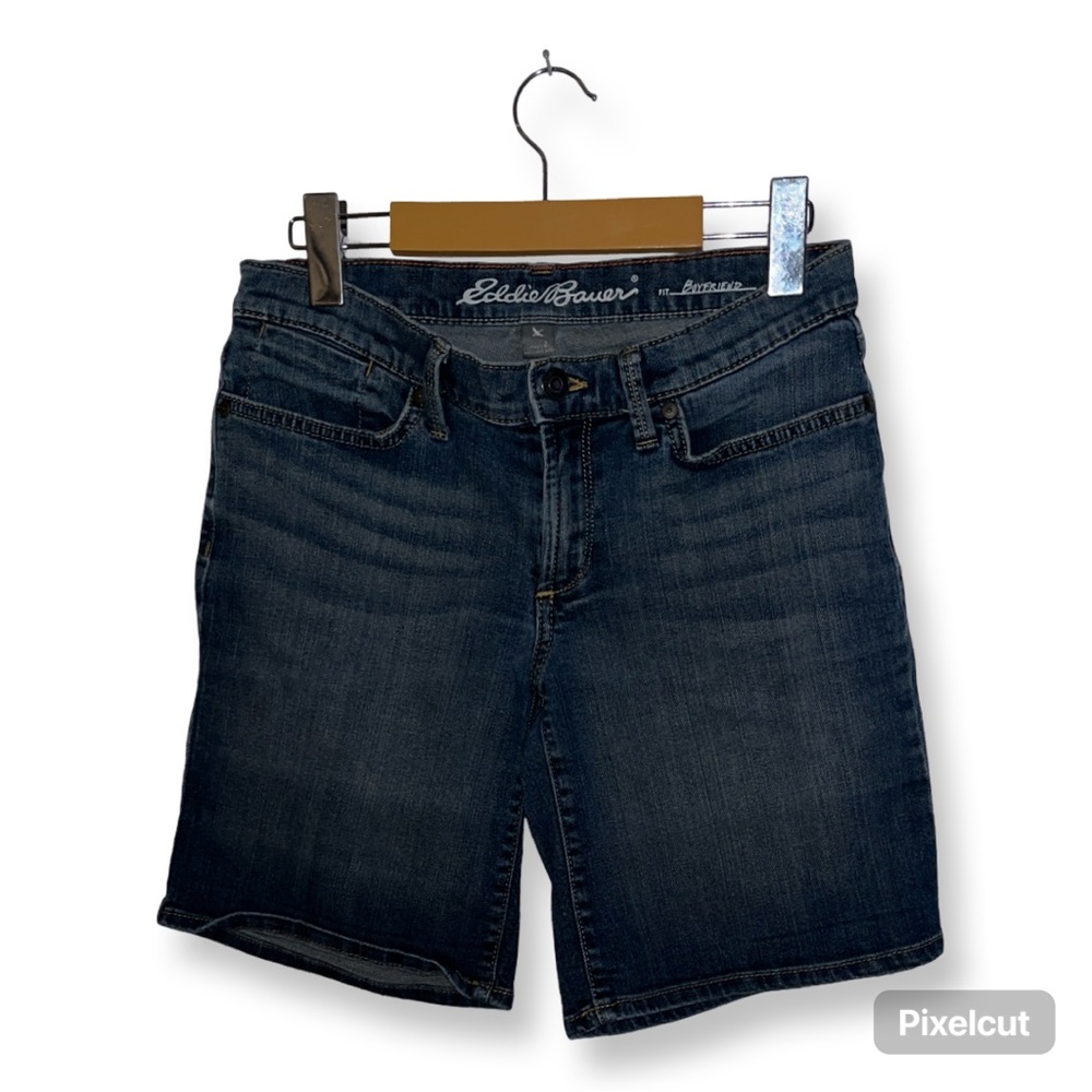 Eddie Bauer Men's Dark Blue Jean Shorts
